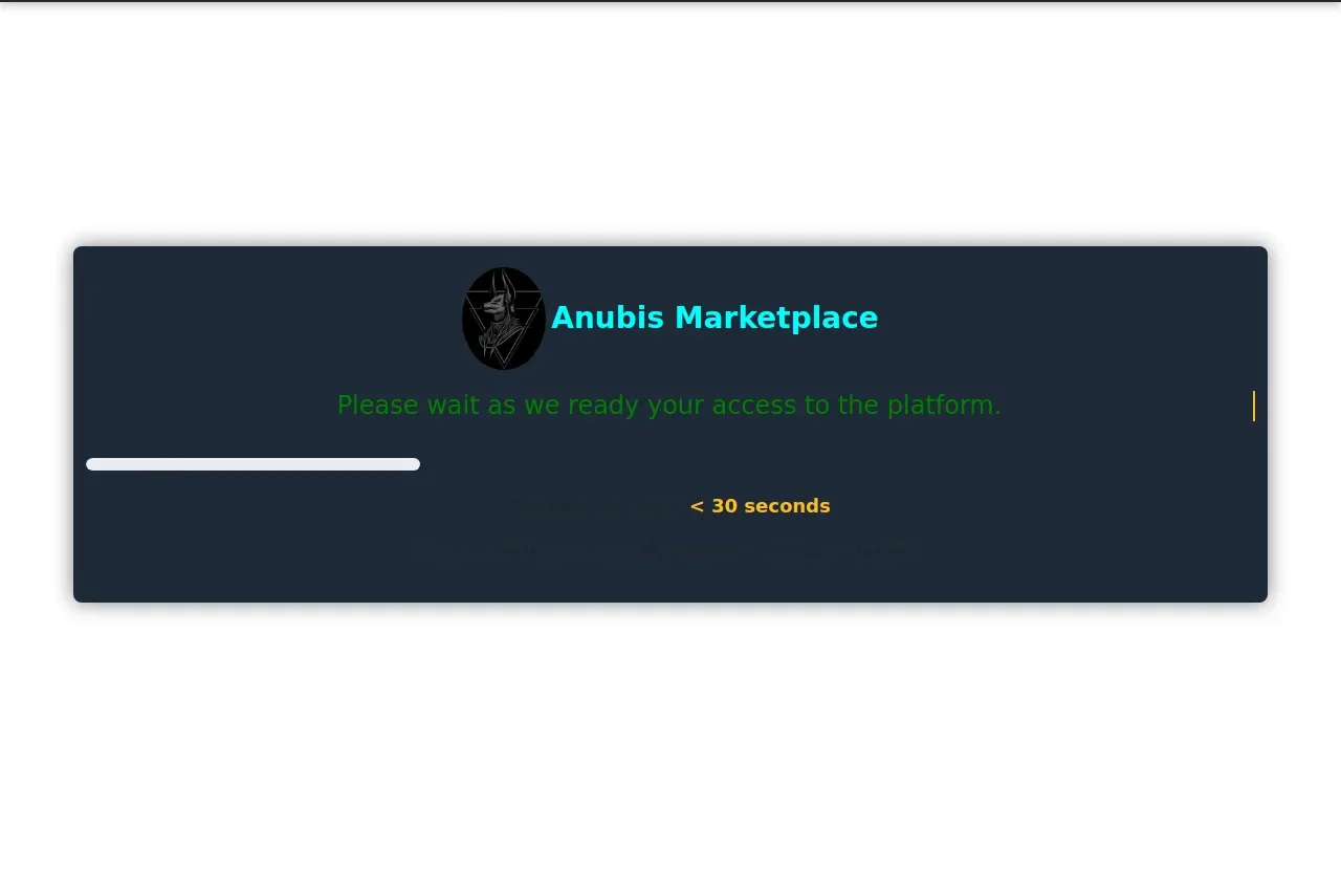 Anubis Market Banner