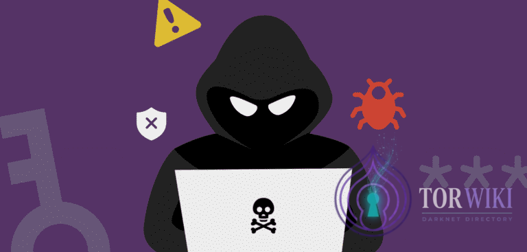 Dark web threats and situational awareness diagram